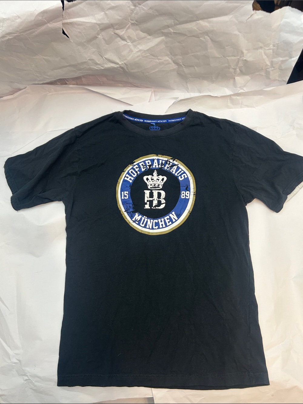 Hofbräuhaus München Black Logo Tee
